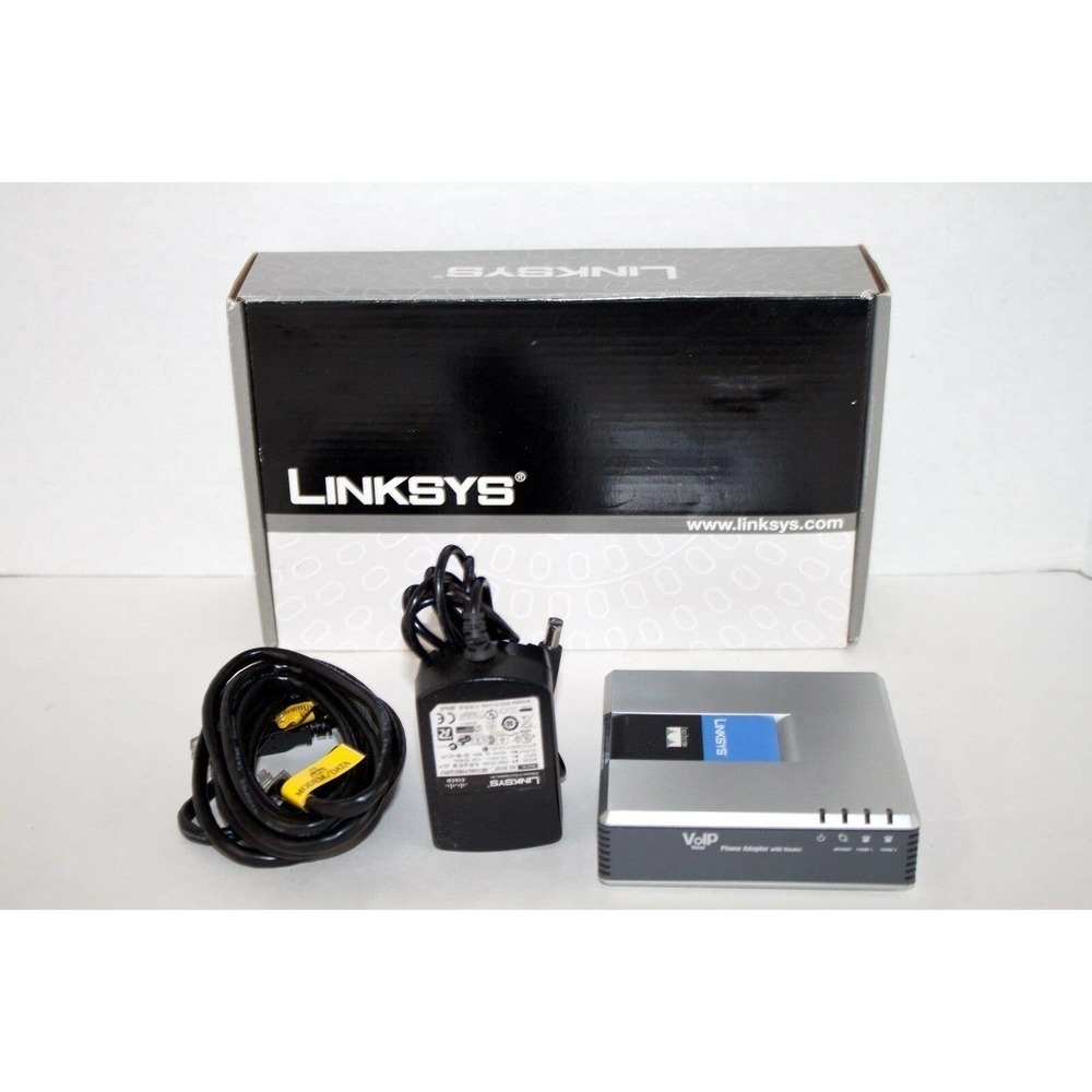 Cisco Systems Linksys Phone Adapter with Router SPA2102-R1 - Picture 2 of 8